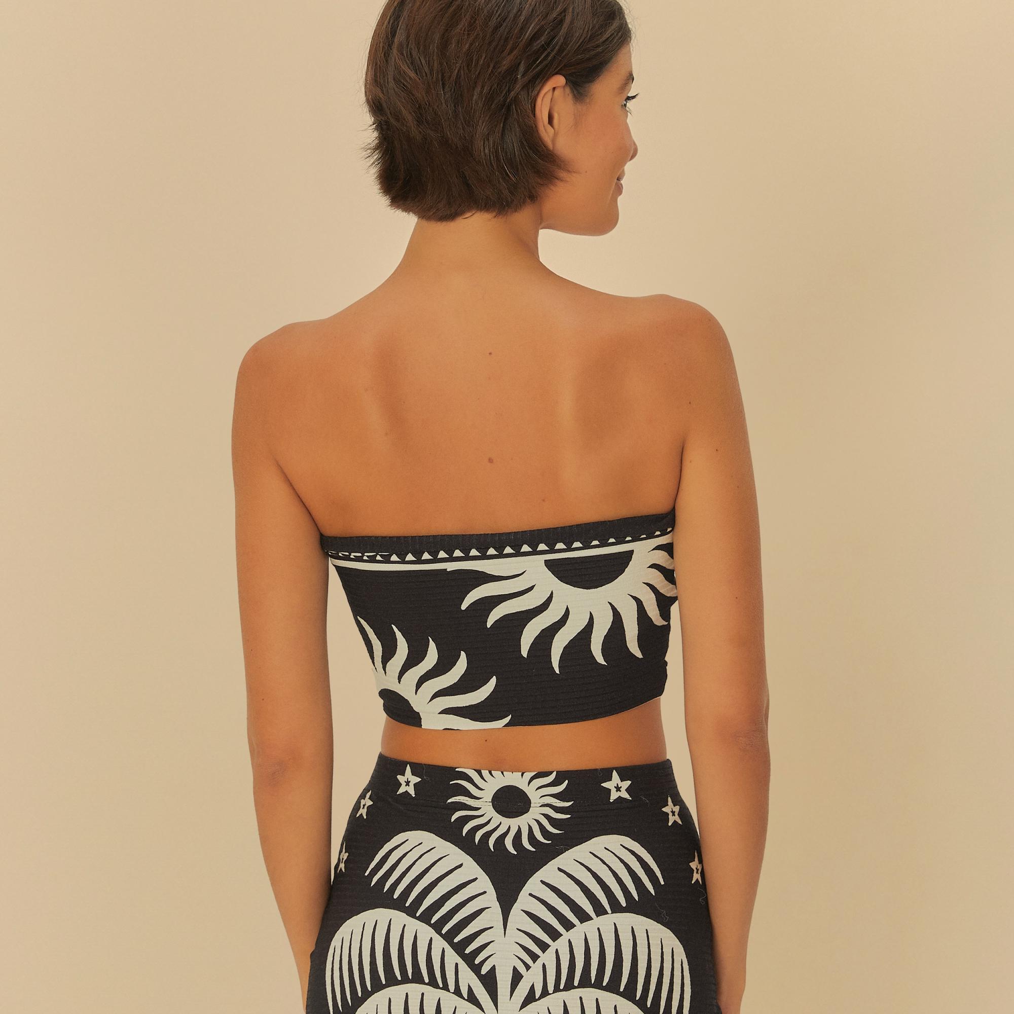 Top Reto Estampado Coqueiral