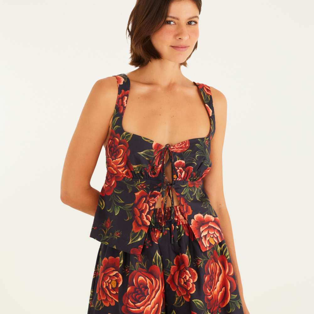 Blusa Estampada Rosália