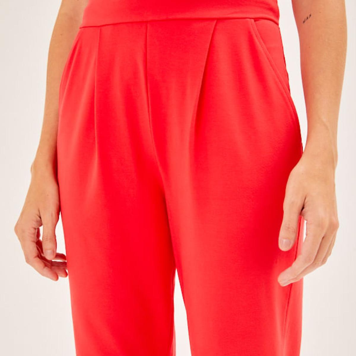 Calça Pregas Alfaiataria