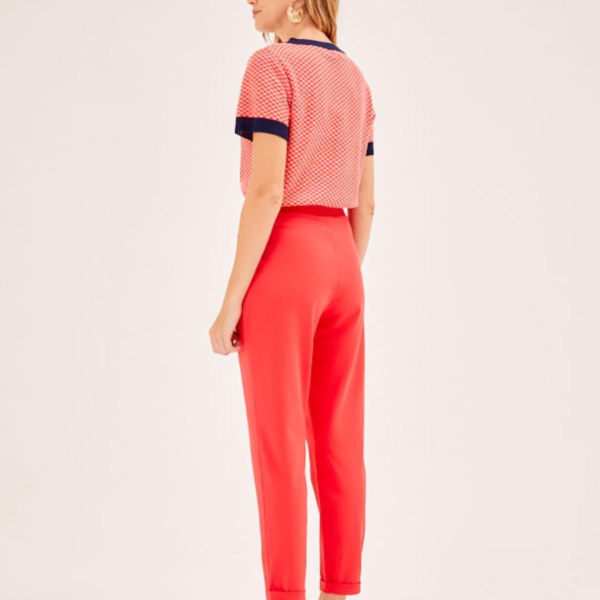 Calça Pregas Alfaiataria