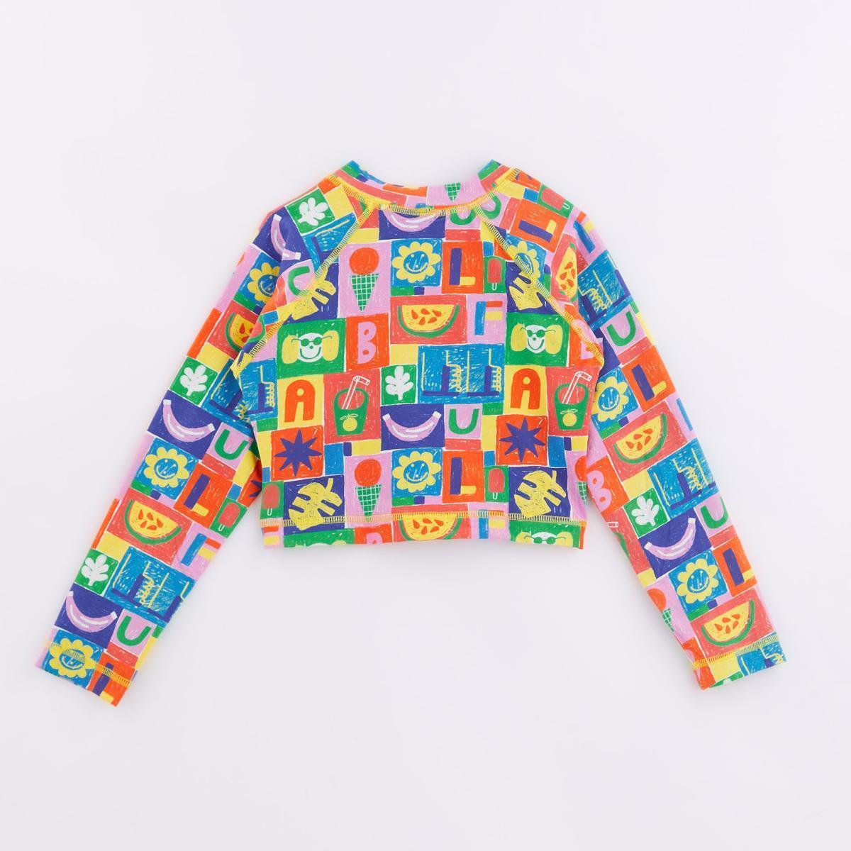 Camiseta Uv Cropped Carimbo