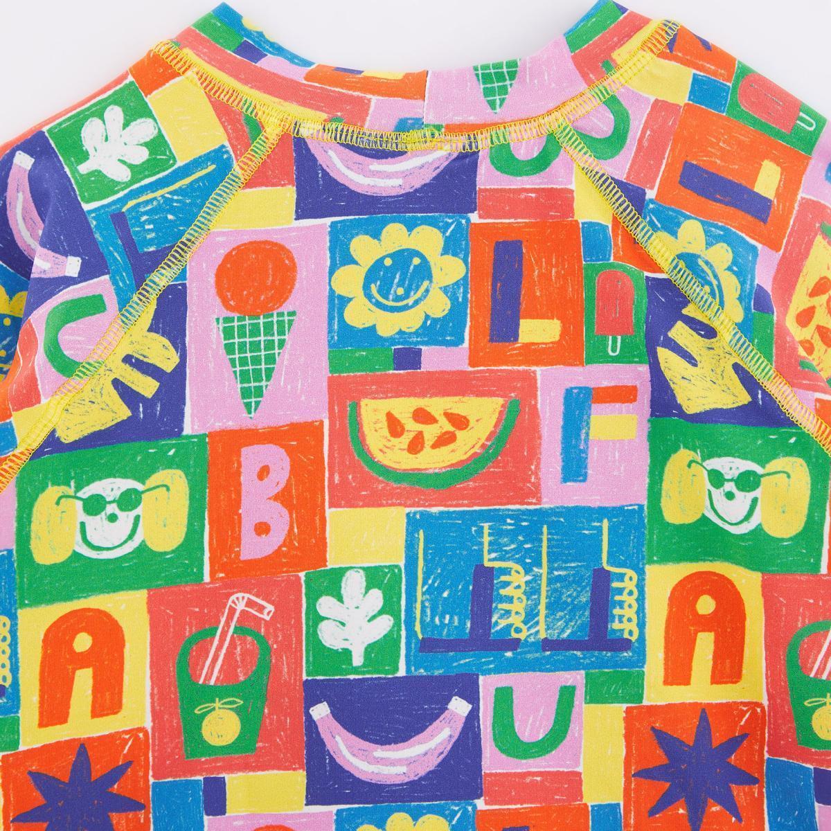 Camiseta Uv Cropped Carimbo