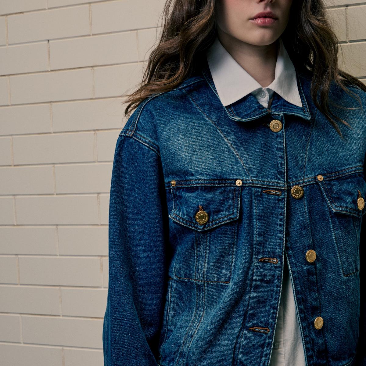 Jaqueta De Jeans Truker Stoned