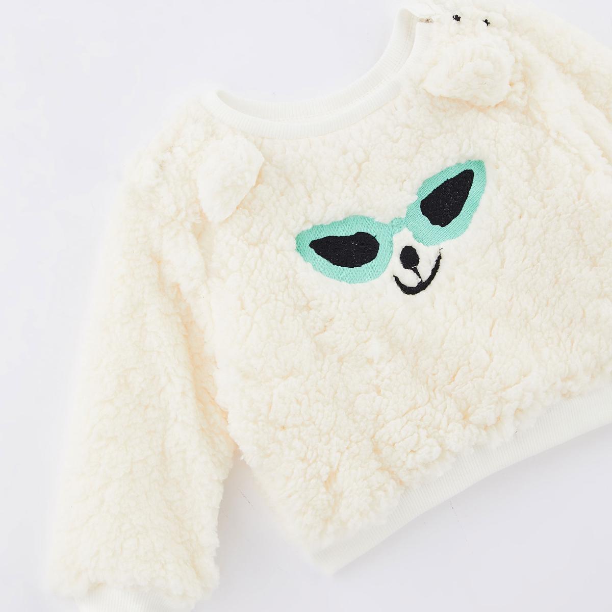 Moletom Bebe Bordado Caopanheiro