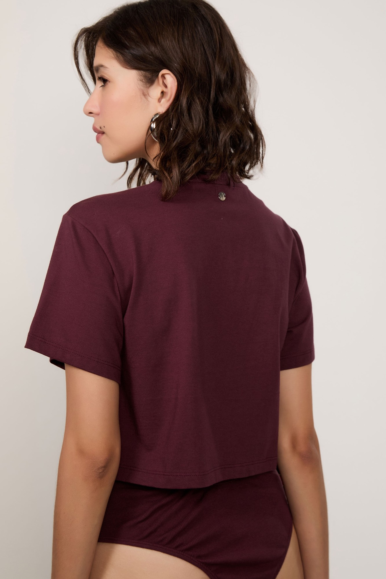 Body De Malha Com Aplicações Cristal