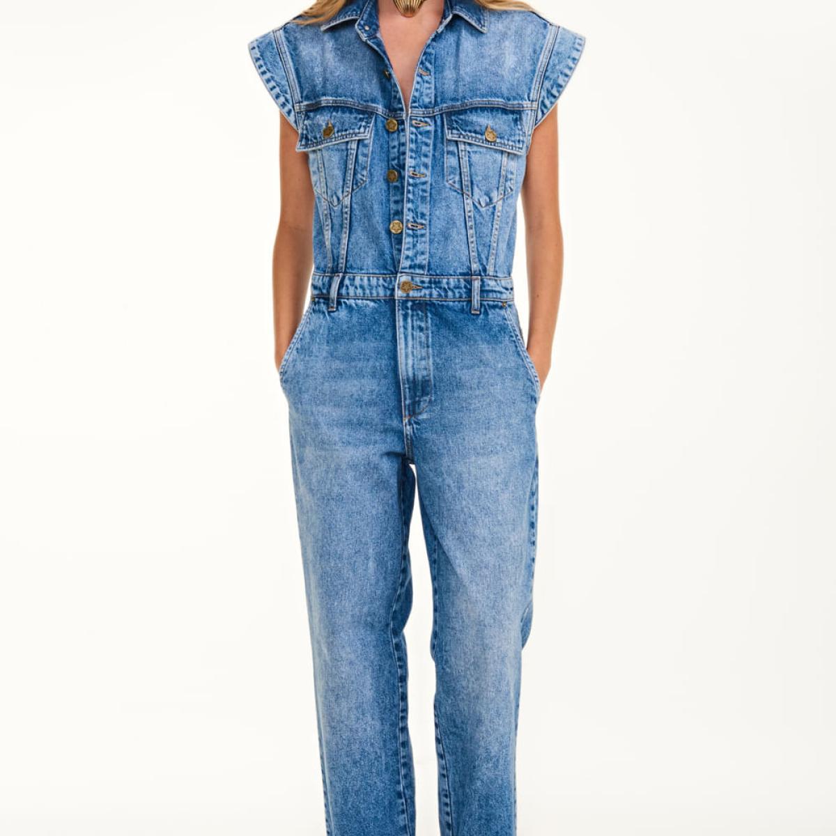 Macacão Jeans Amalfi