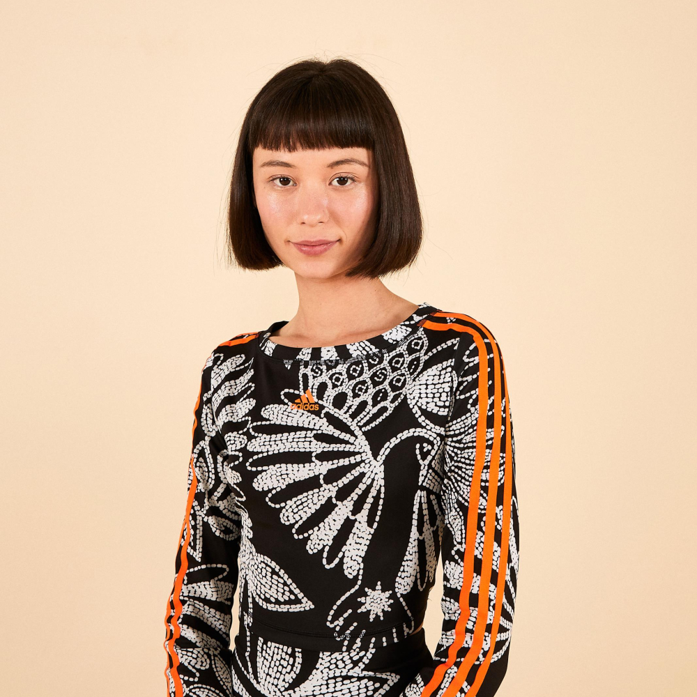 Top Manga Longa Adidas Toucans Paradise