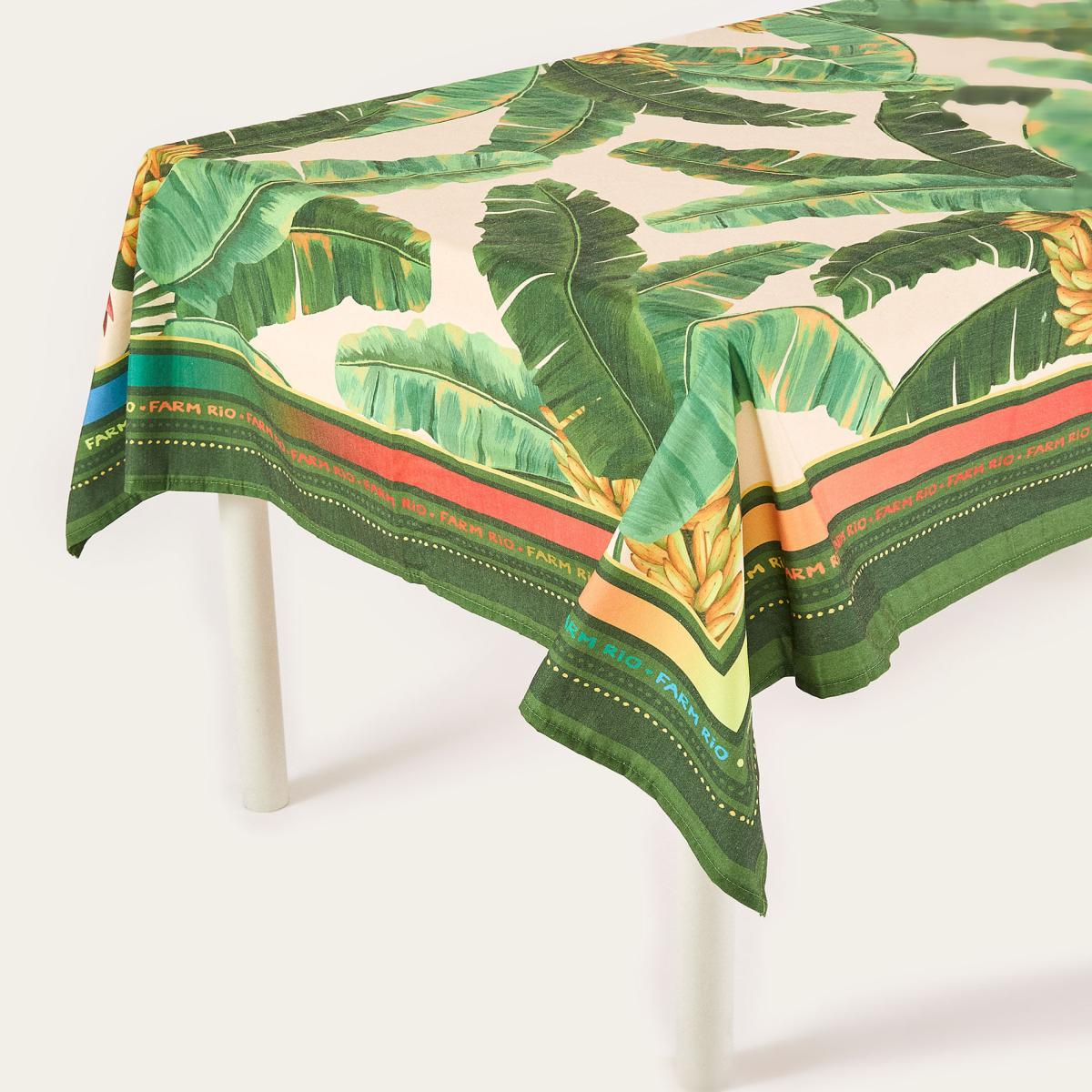 Toalha Nhami g Estampada Floresta Fresca