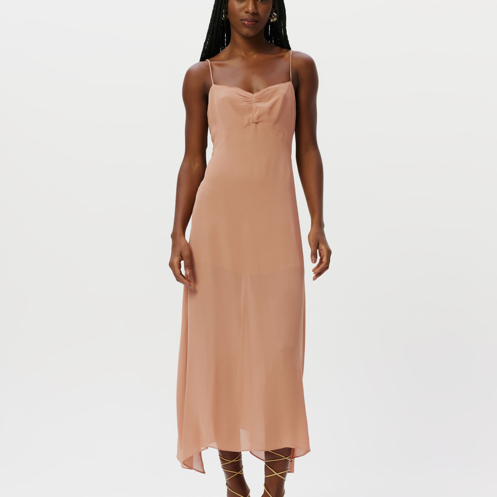 Slip Dress Liso Smp