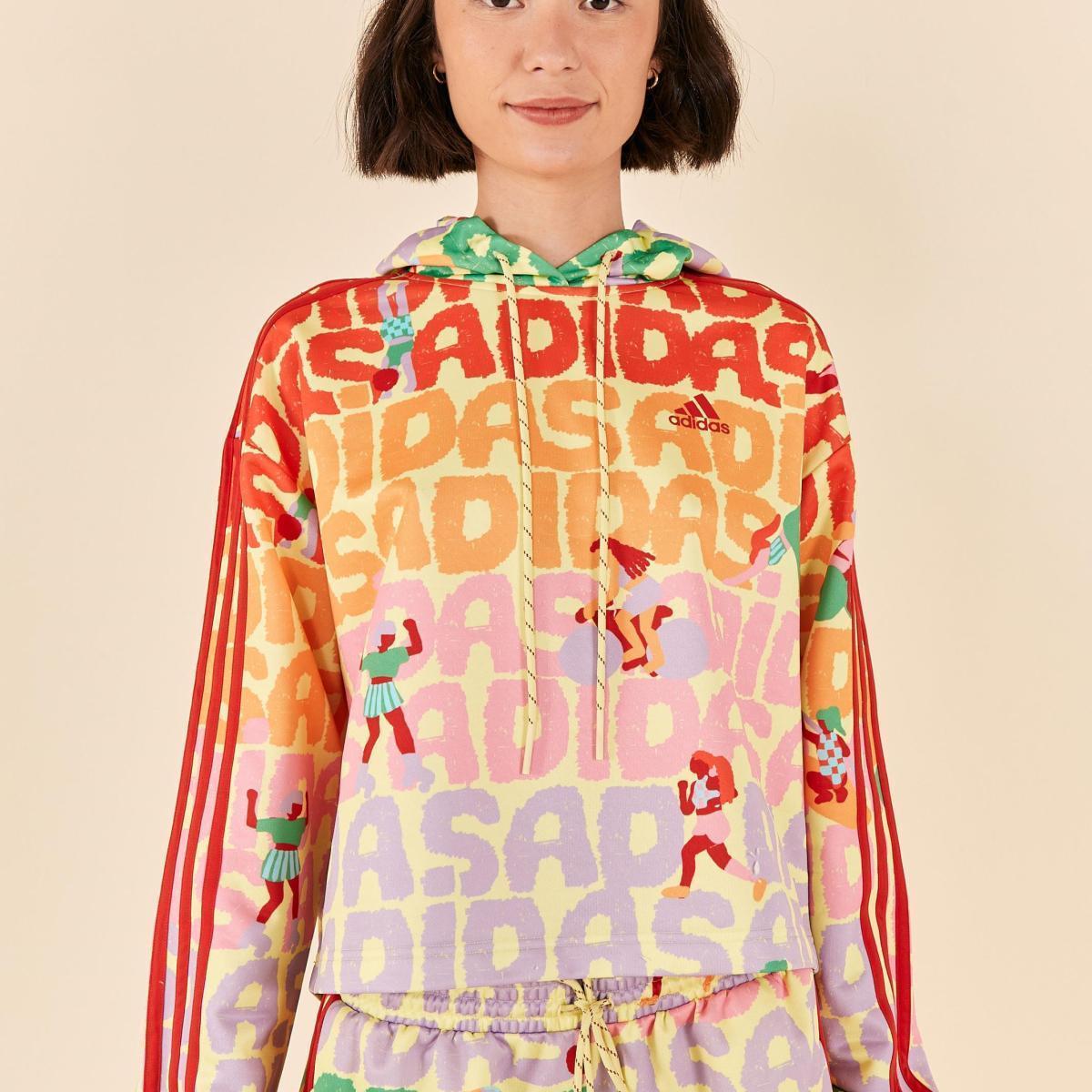 Moletom Adidas Estampado In Movement Pastel