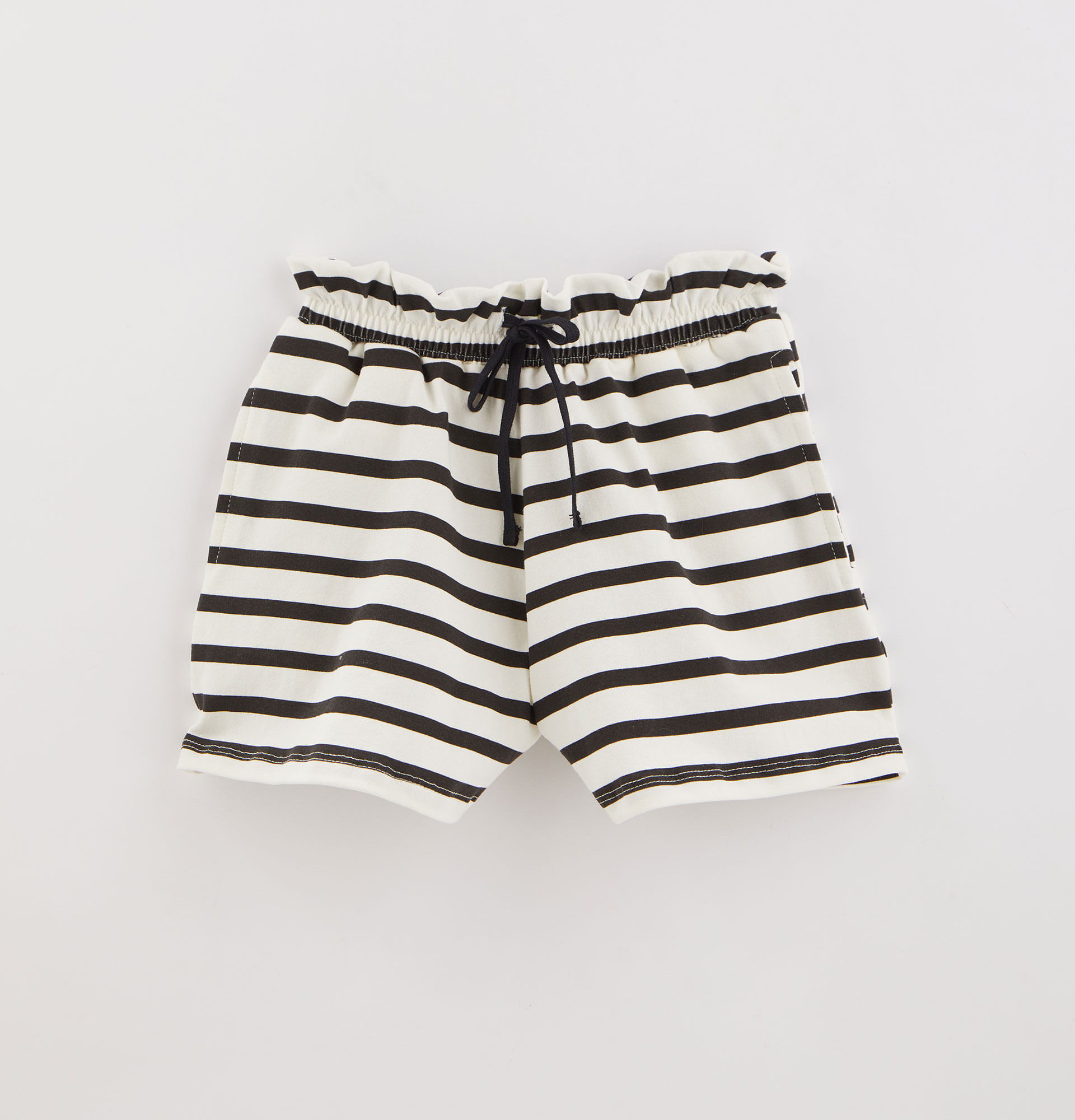 Short Básico Malha Listrado