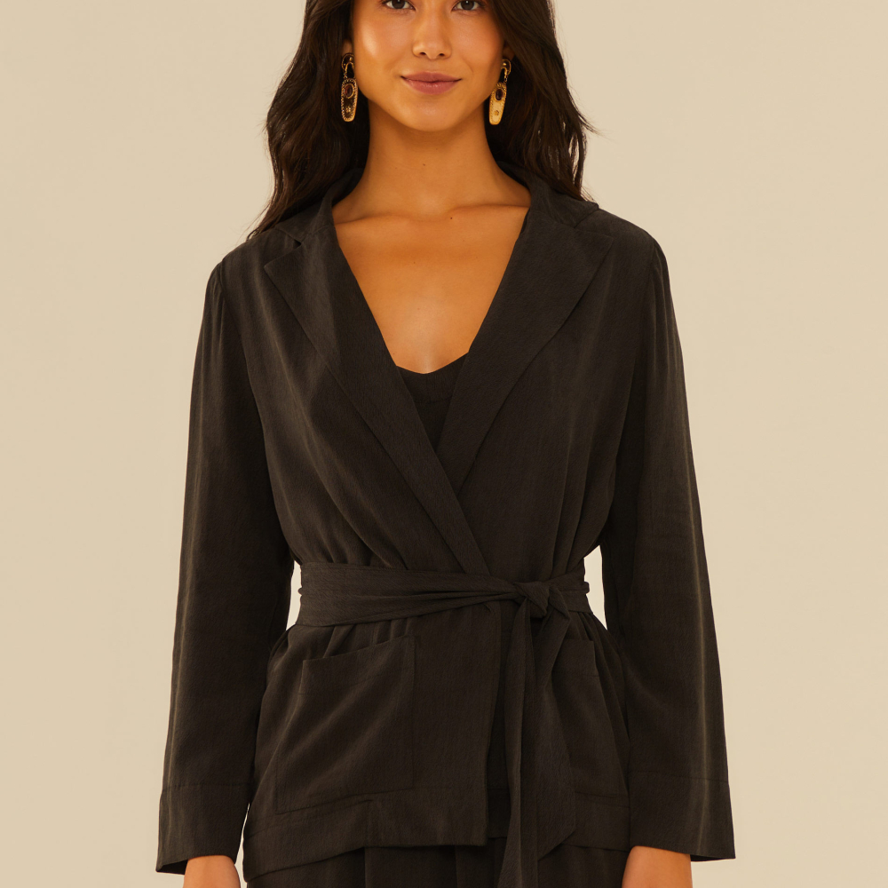 Blazer Faixa Amarração