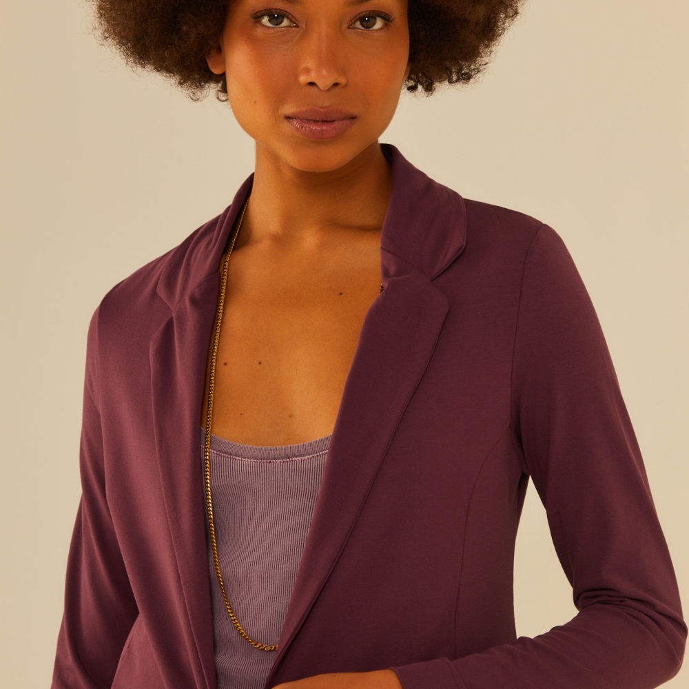Blazer Malha Alfaiataria