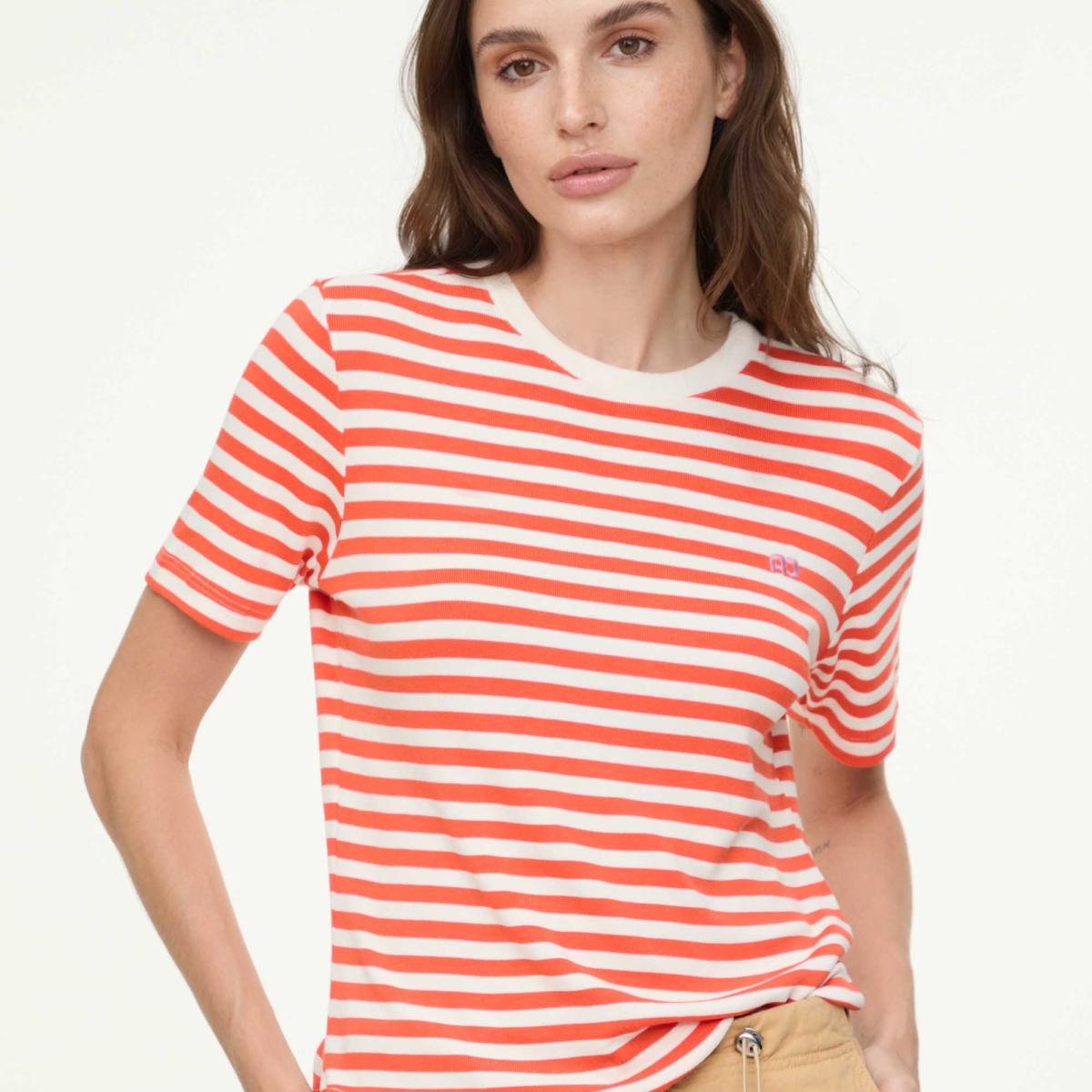 Blusa De Malha Listrada Basic