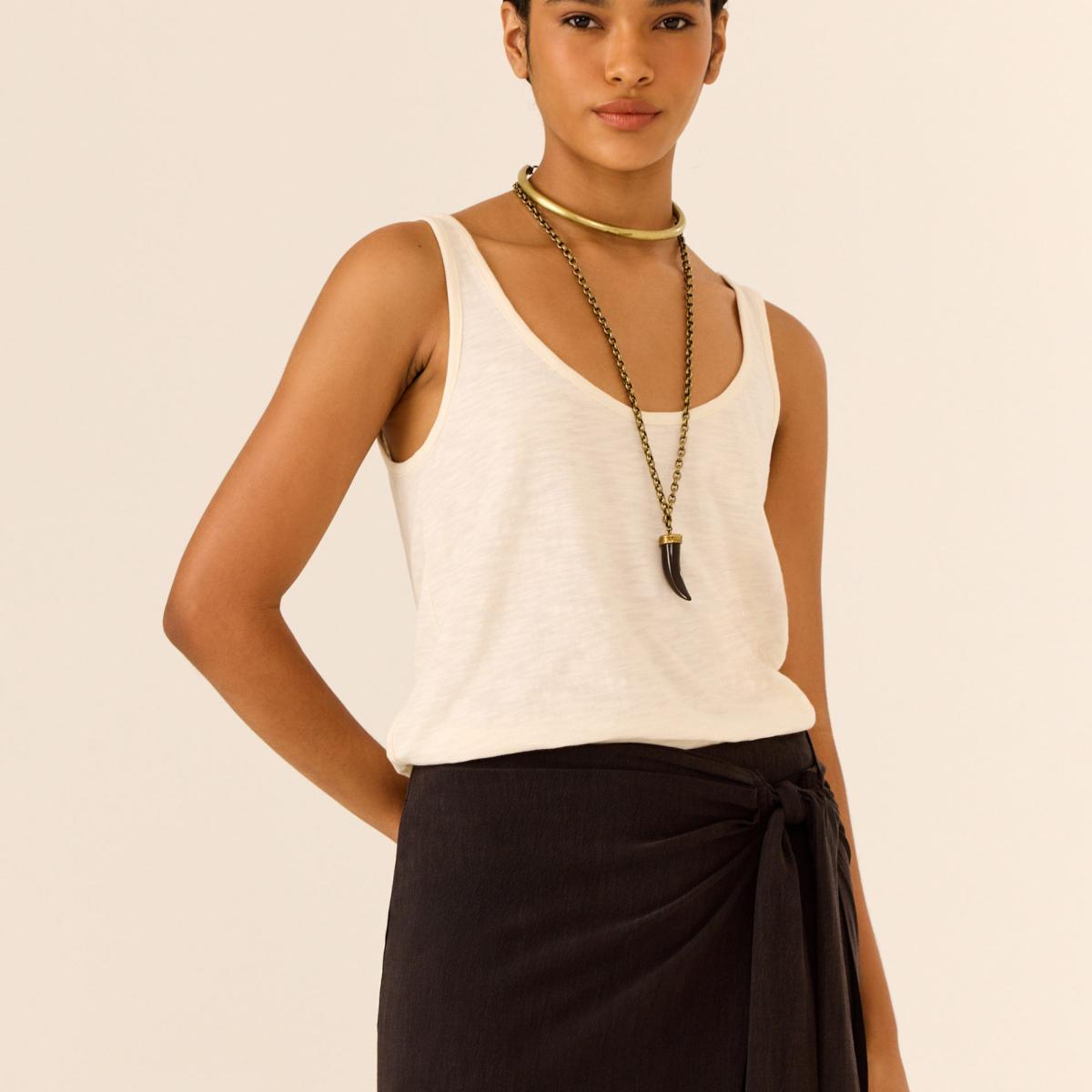 Blusa Regata Decote u