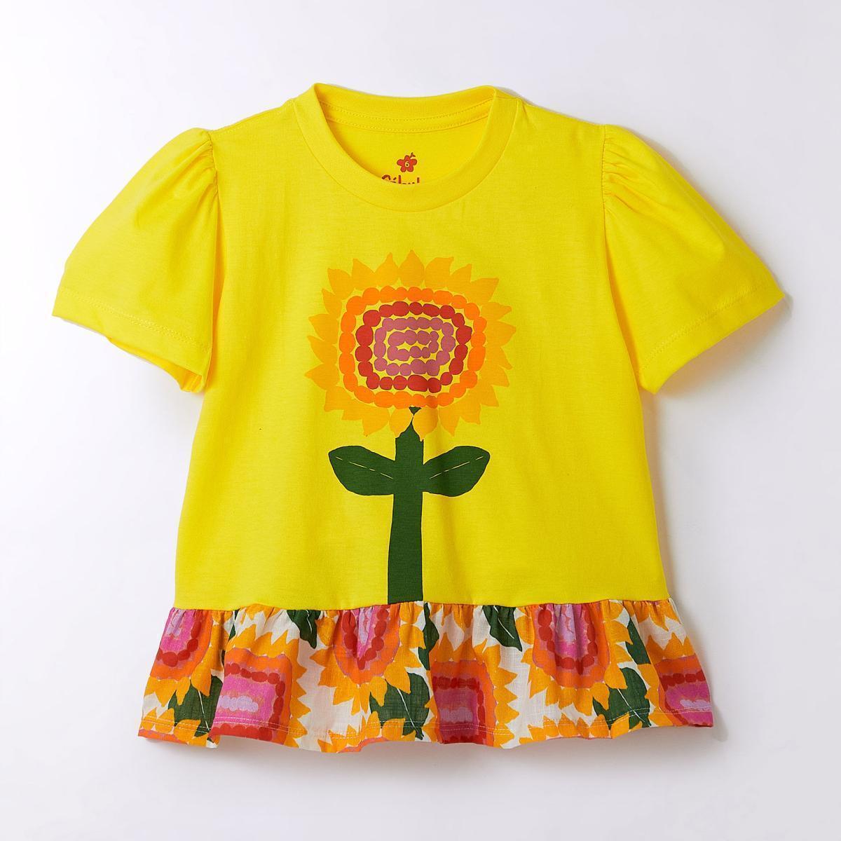 Blusa Silk Girassol