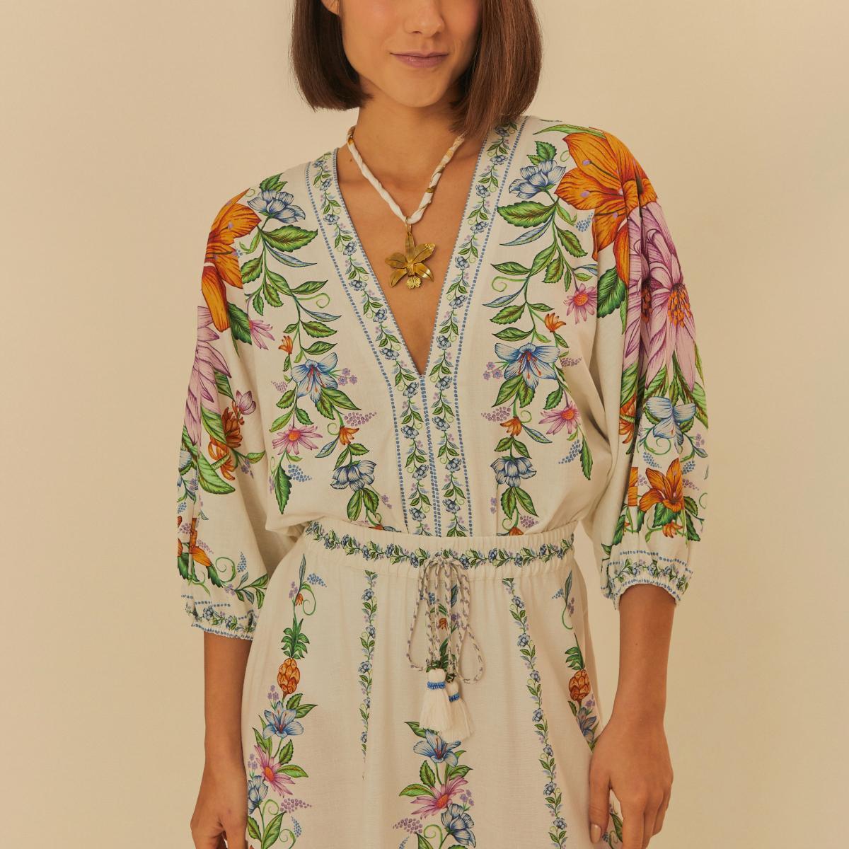 Body Estampado Delicadeza De Fruta