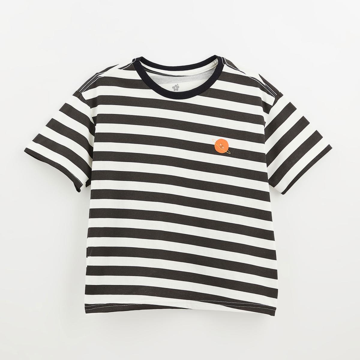 Camiseta Basica Silk Listrado