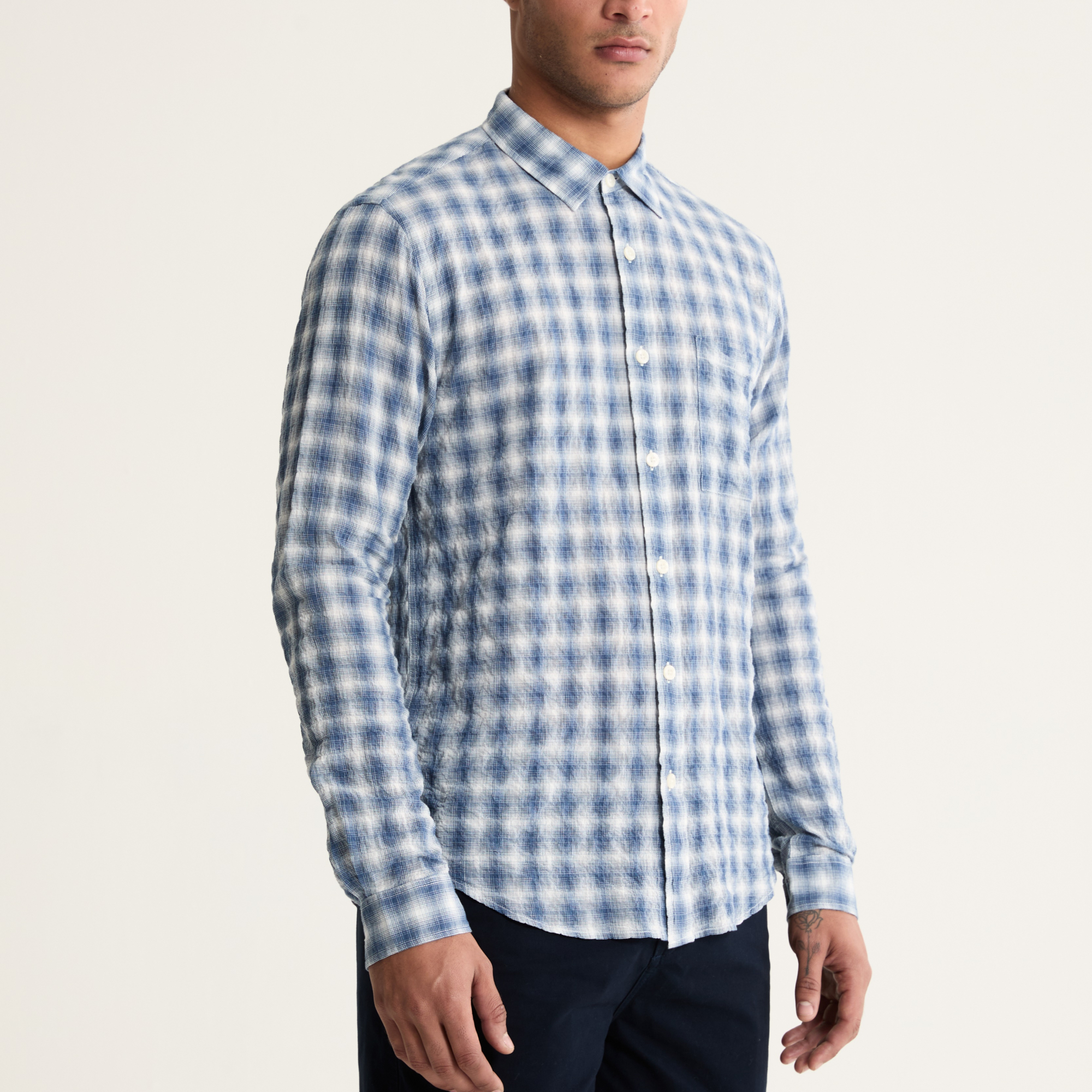 Camisa Manga Longa Xadrez Senna