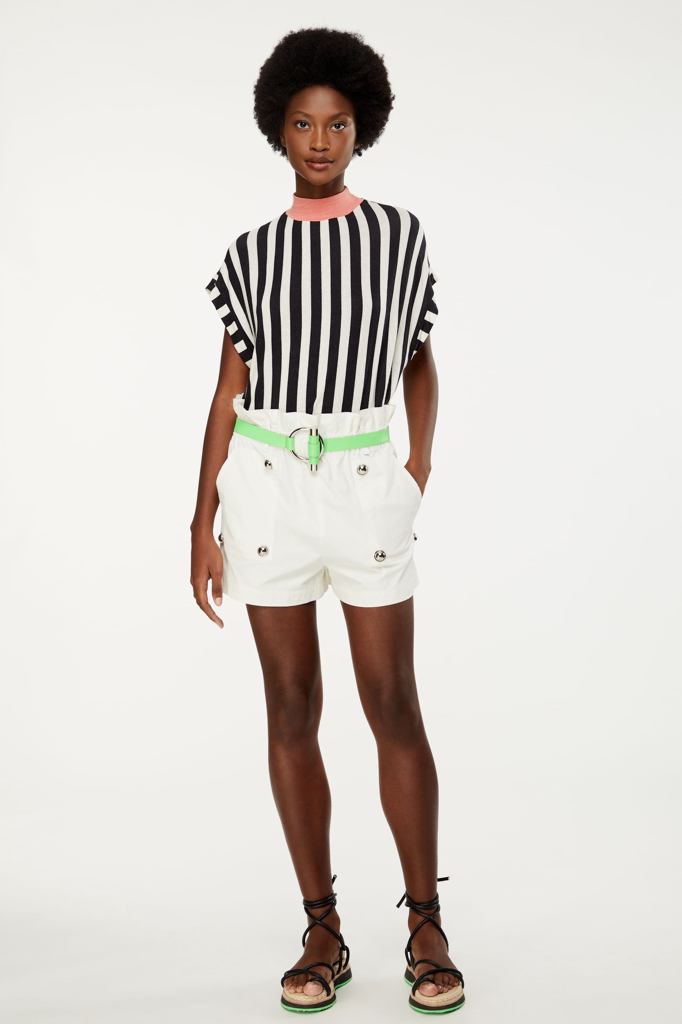 Blusa Listra Bahia Kirli e Preto