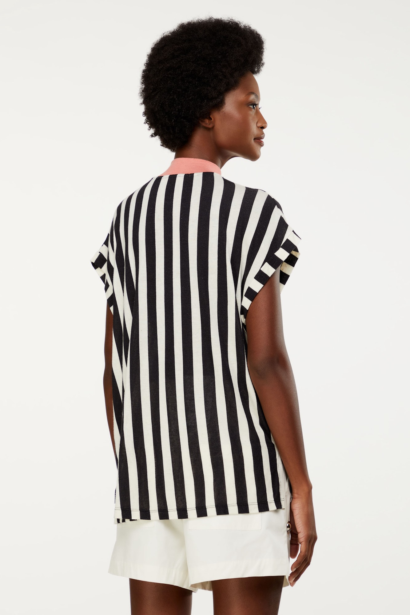 Blusa Listra Bahia Kirli e Preto