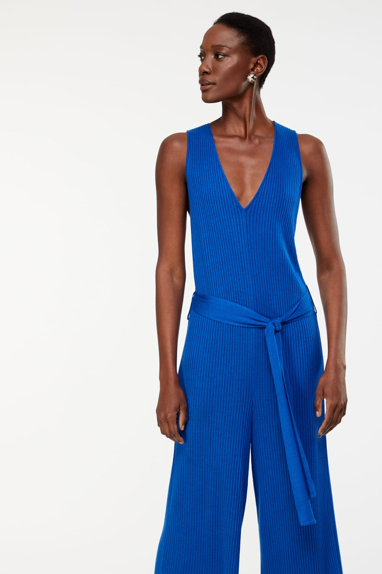 Macacao Tricot Comfy Lazuli