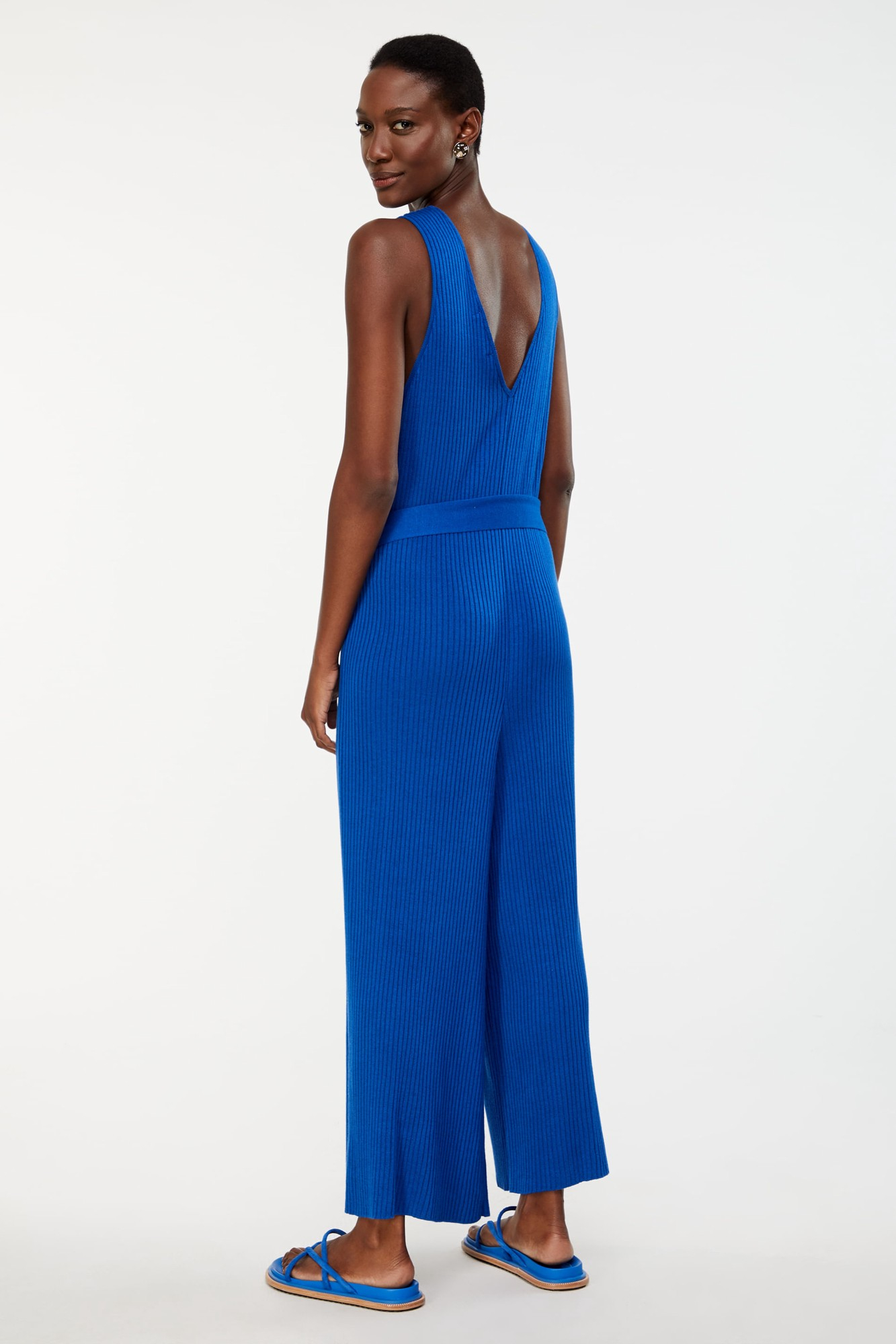 Macacao Tricot Comfy Lazuli