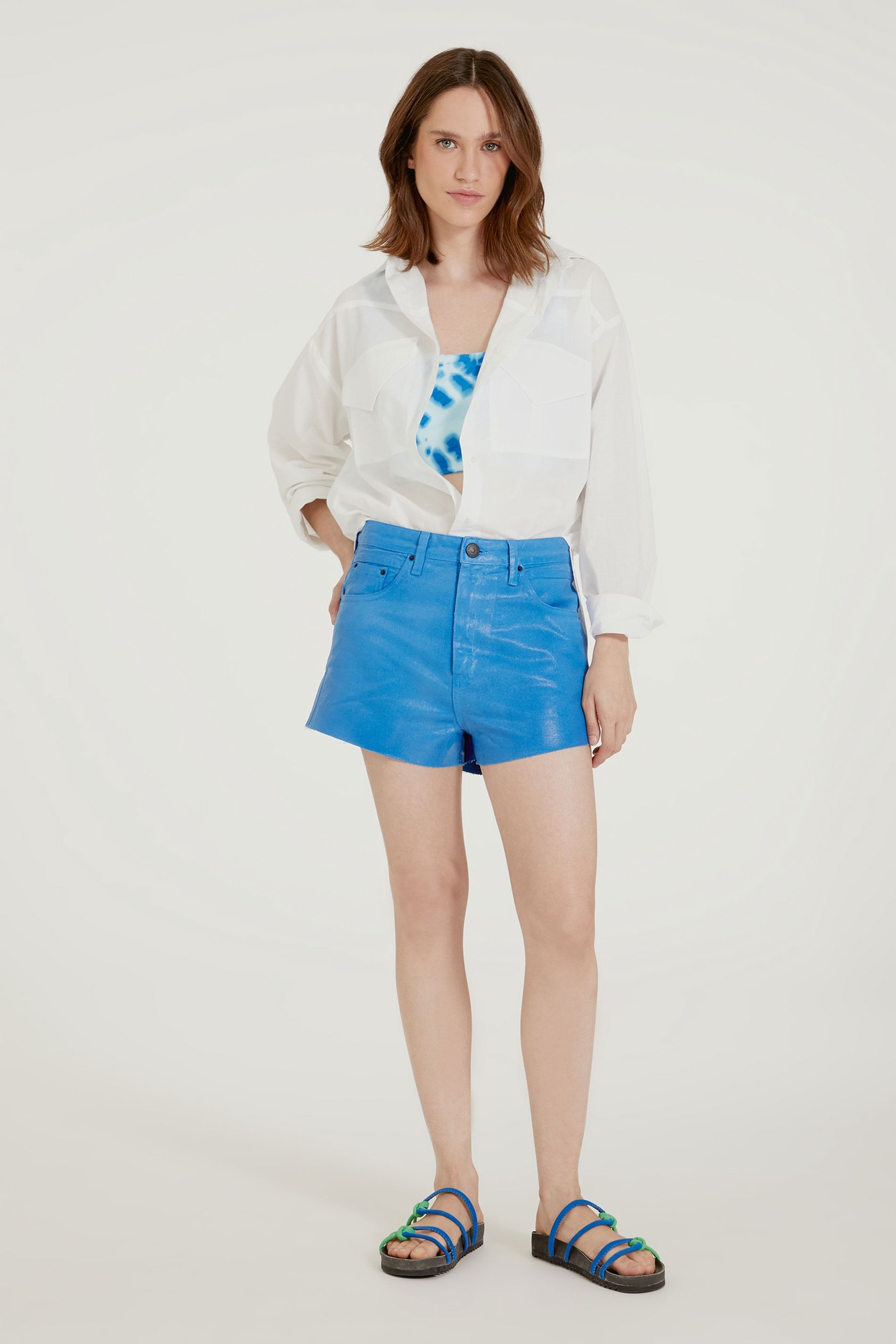 Short Box Barra a Fio Likeleather