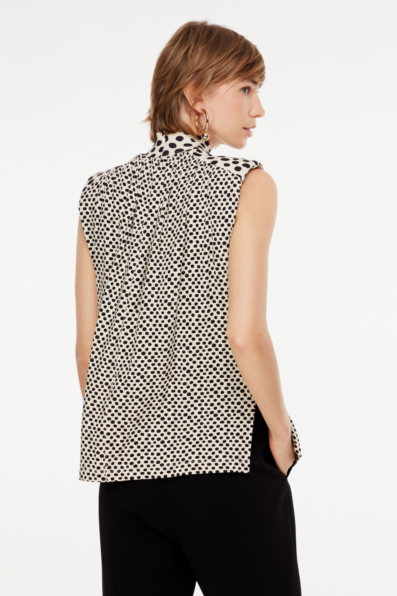 Blusa Pois Rios Perola Blusa Pois Rios Perola