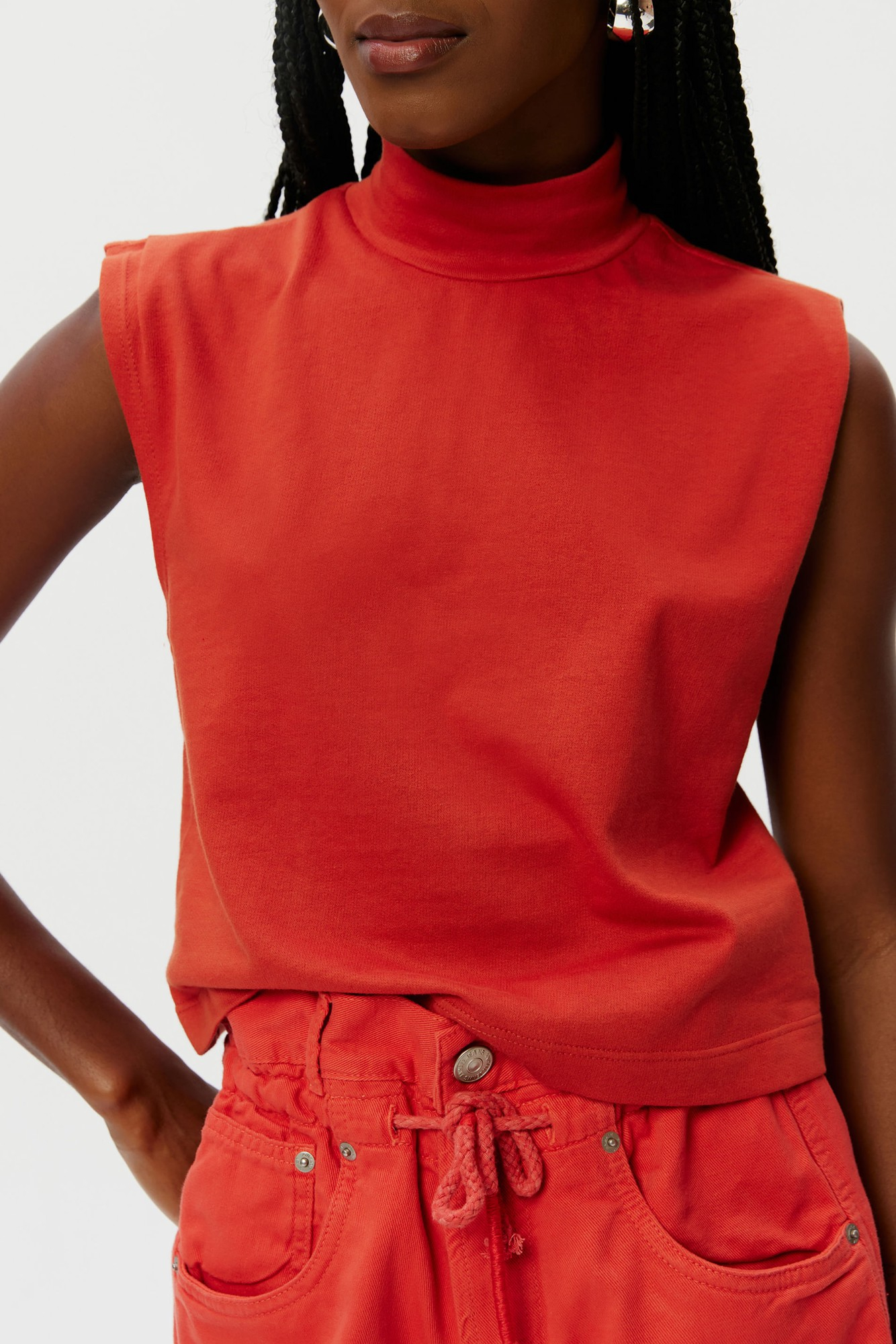 Blusa Gola Alta Malha
