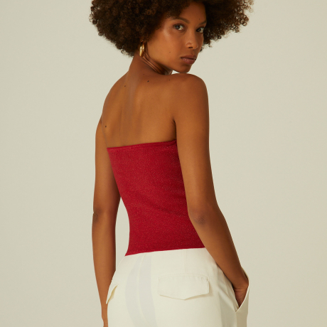 Blusa Tricot Tqc Lurex