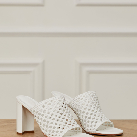Mule De Couro Tresset Salto Forrado