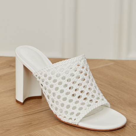 Mule De Couro Tresset Salto Forrado