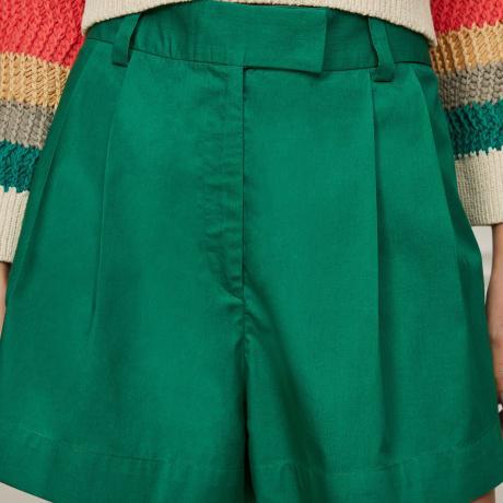 Short De Algodão Com Elástico Costas Short De Algodão Com Elástico Costas