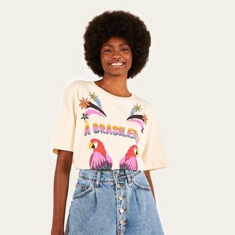 Short Re-Farm Jeans Botões