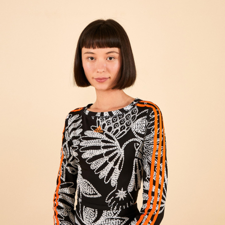 Top Manga Longa Adidas Toucans Paradise