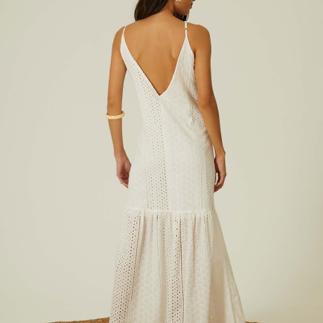 Vestido Bordado Creta