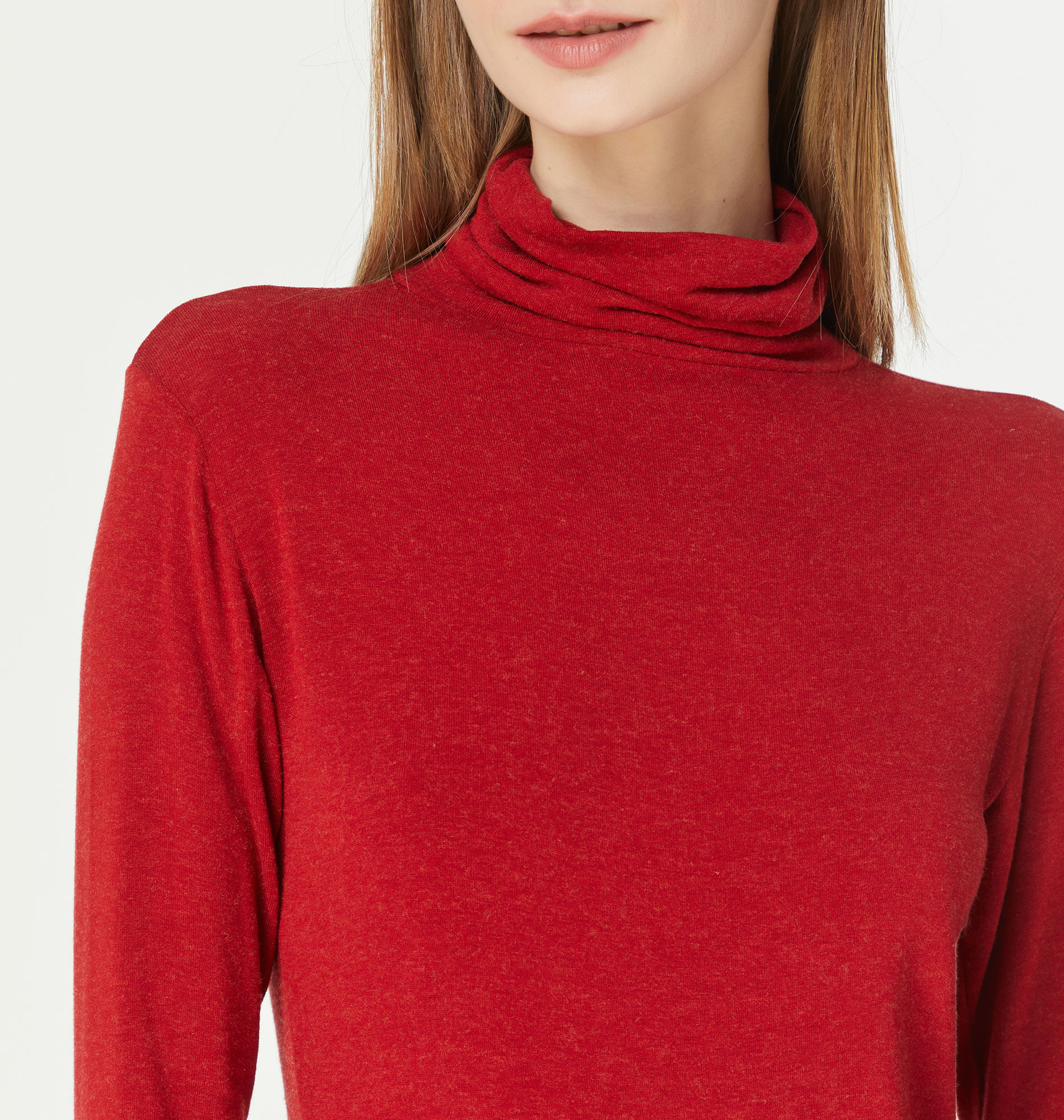Blusa Gola Alta Manga Longa Colors