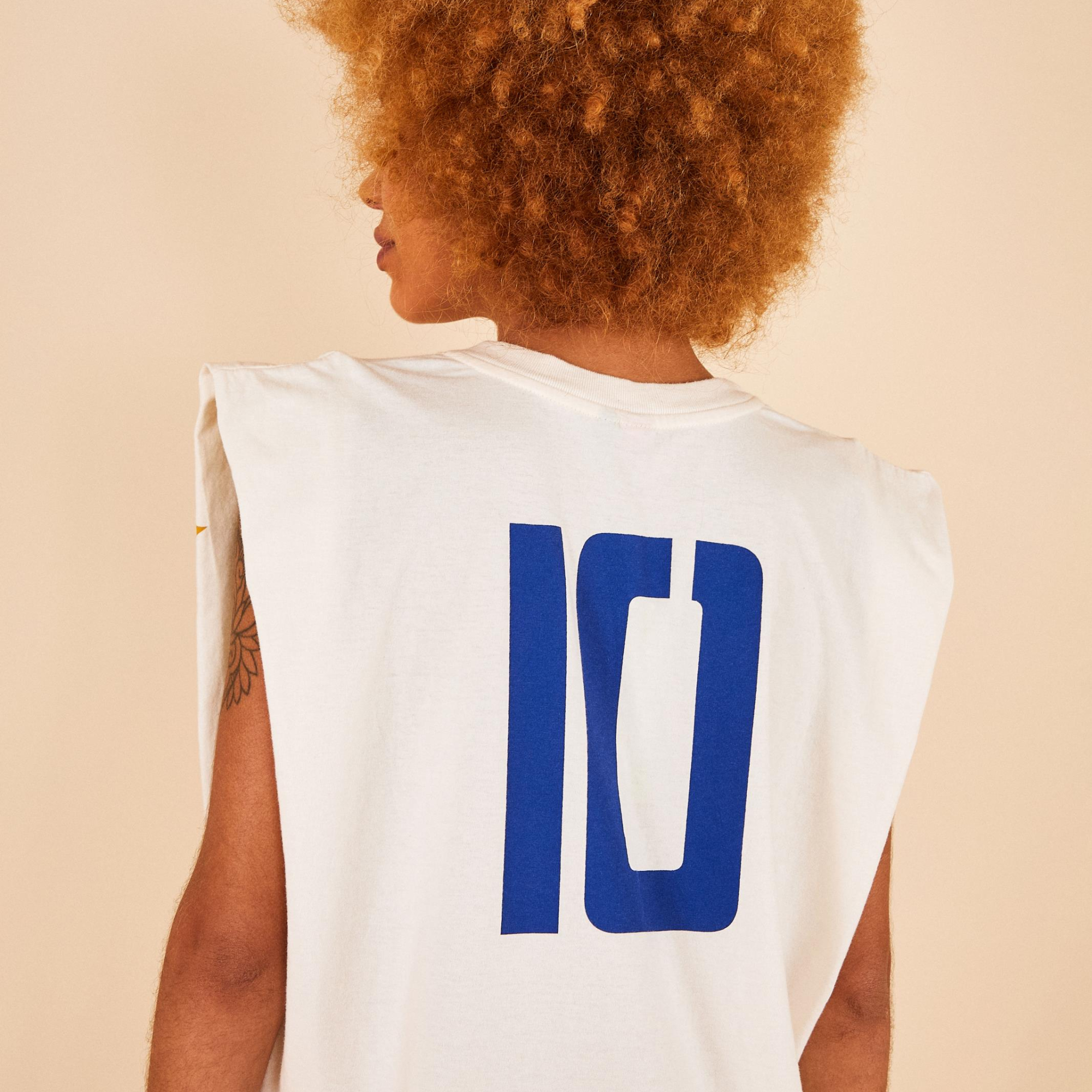 Regata Ombreira Estampada Pra Jogo