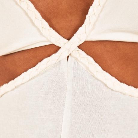 Macacao Cropped Decote Alcinhas Macacao Cropped Decote Alcinhas