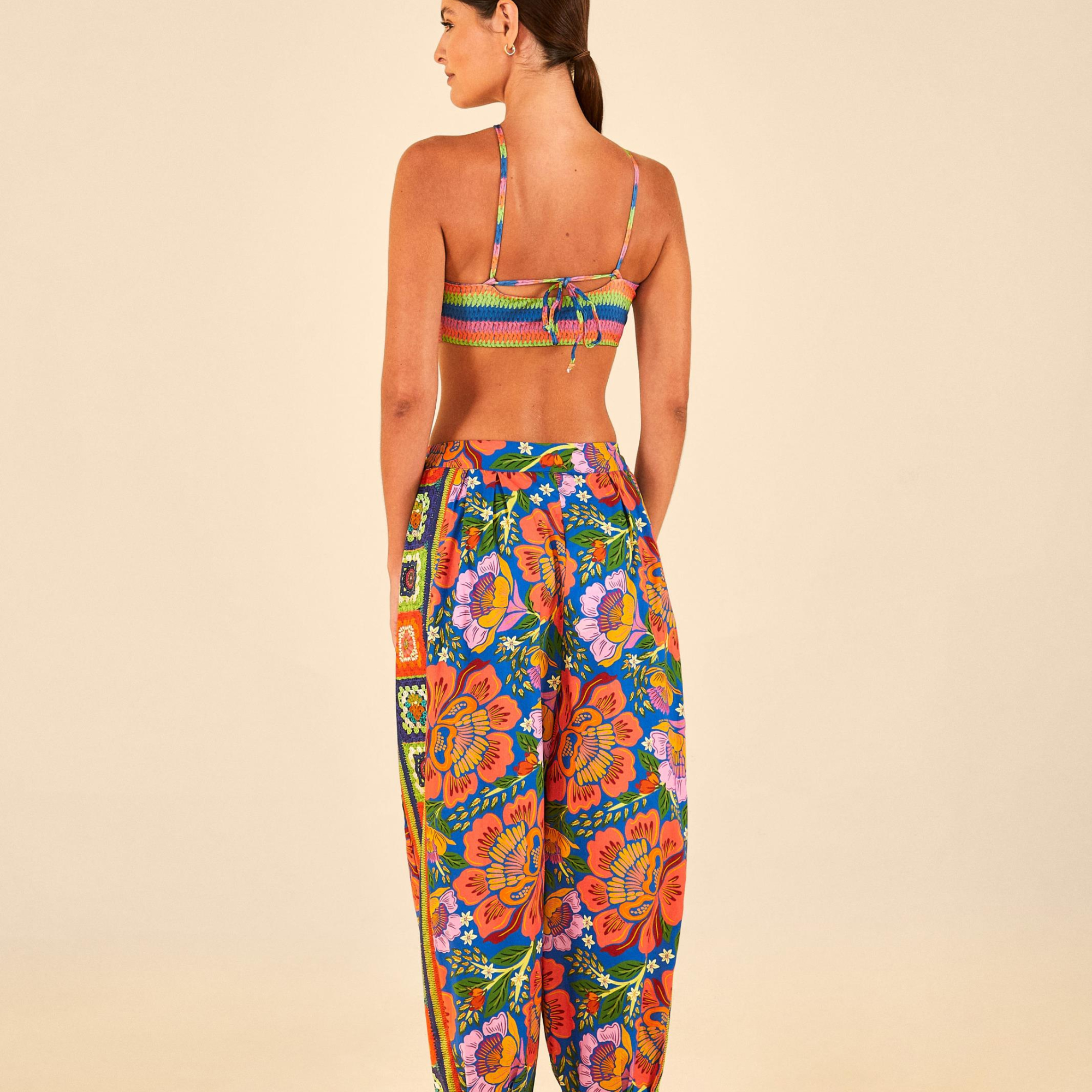 Top Listra Estampado Floralinda