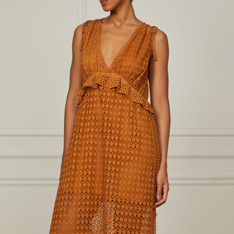 Vestido De Laise Midi Esferas
