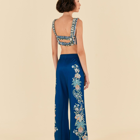 Calça Estampada Desejo De Abacaxi