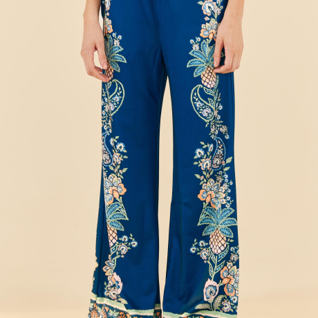 Calça Estampada Desejo De Abacaxi