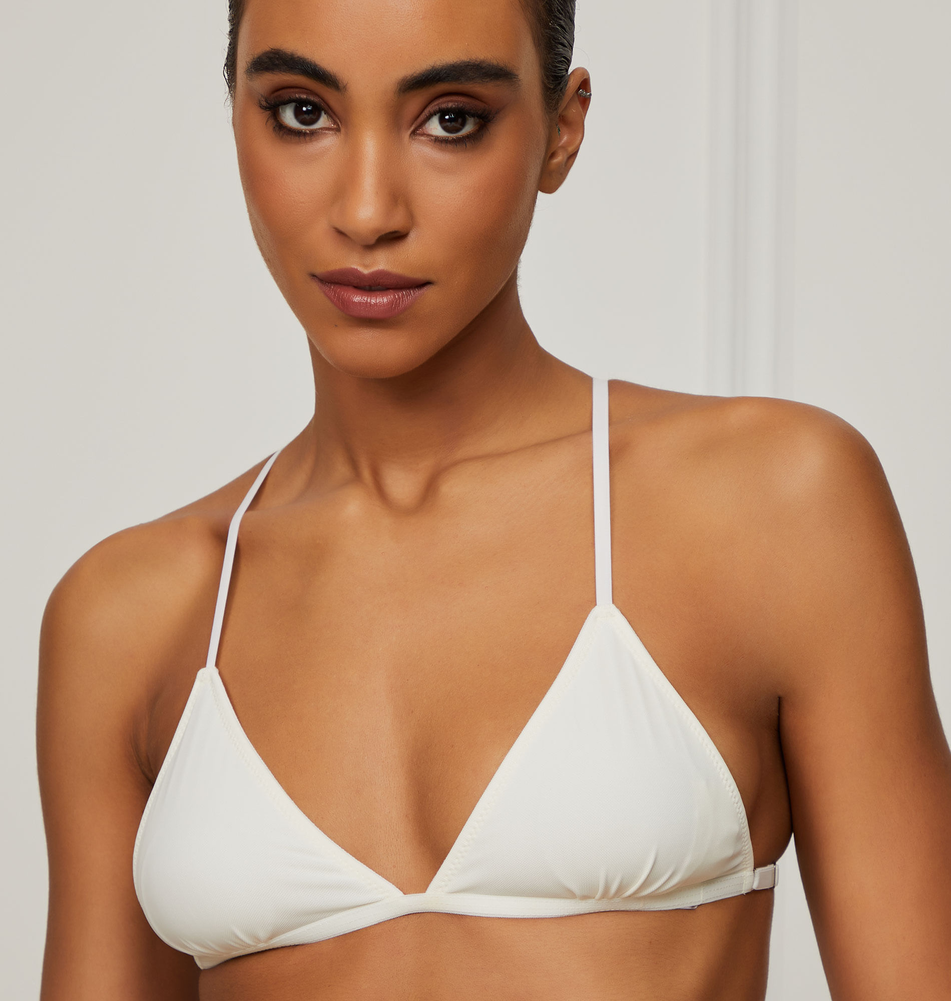 Top De Tule Formato Triângulo Basic