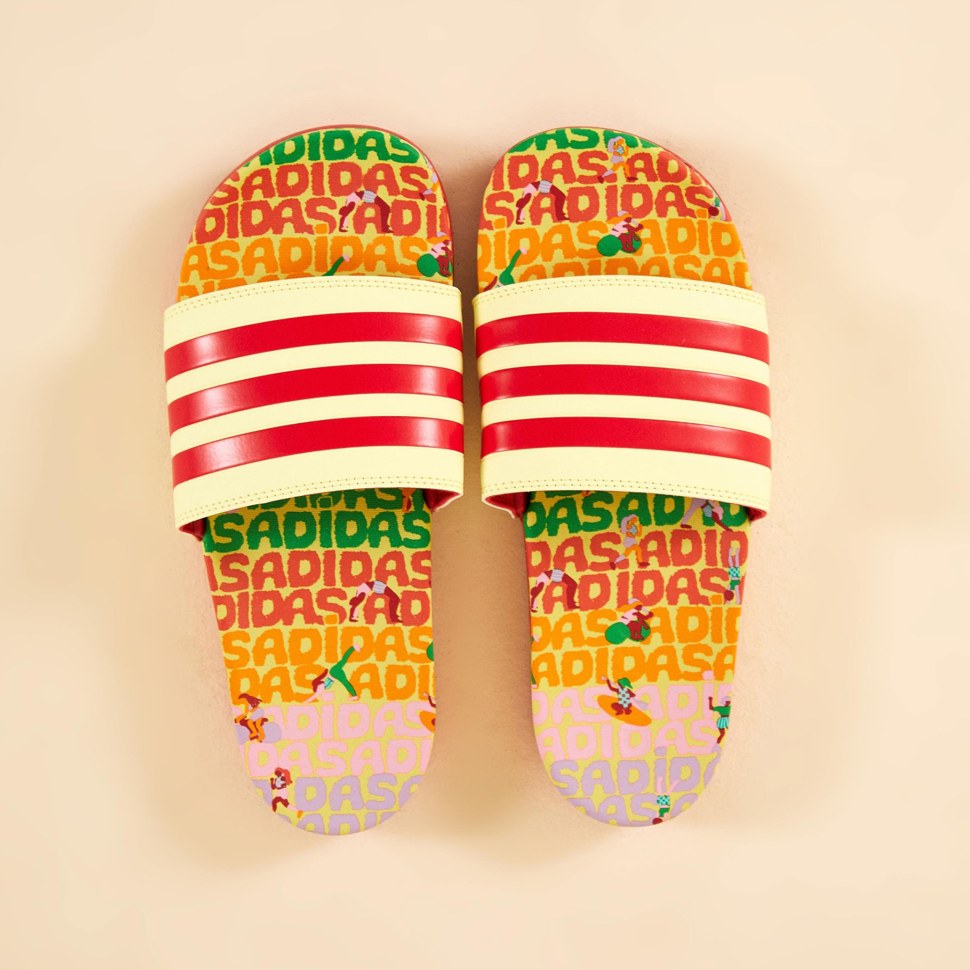 Adilette Adidas In Movement Pastel