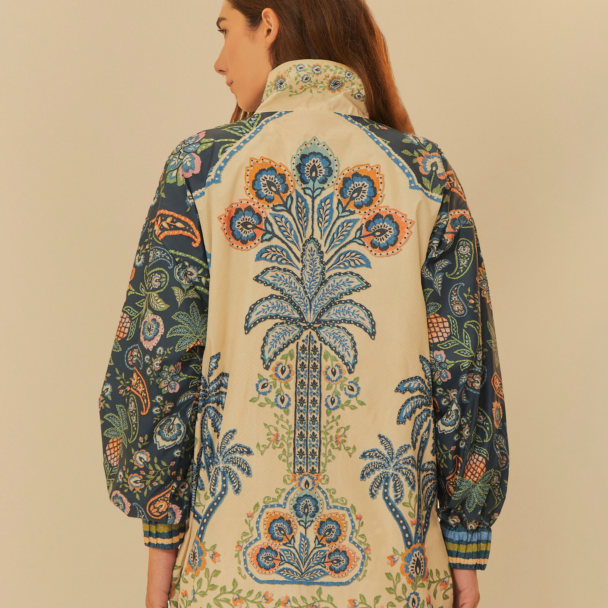 Kimono Estampado Desejo De Abacaxi