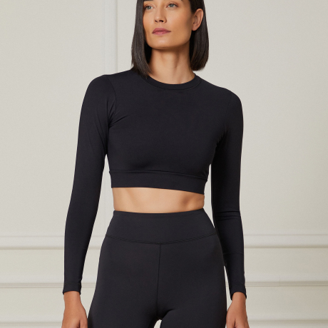 Top Manga Longa Basic