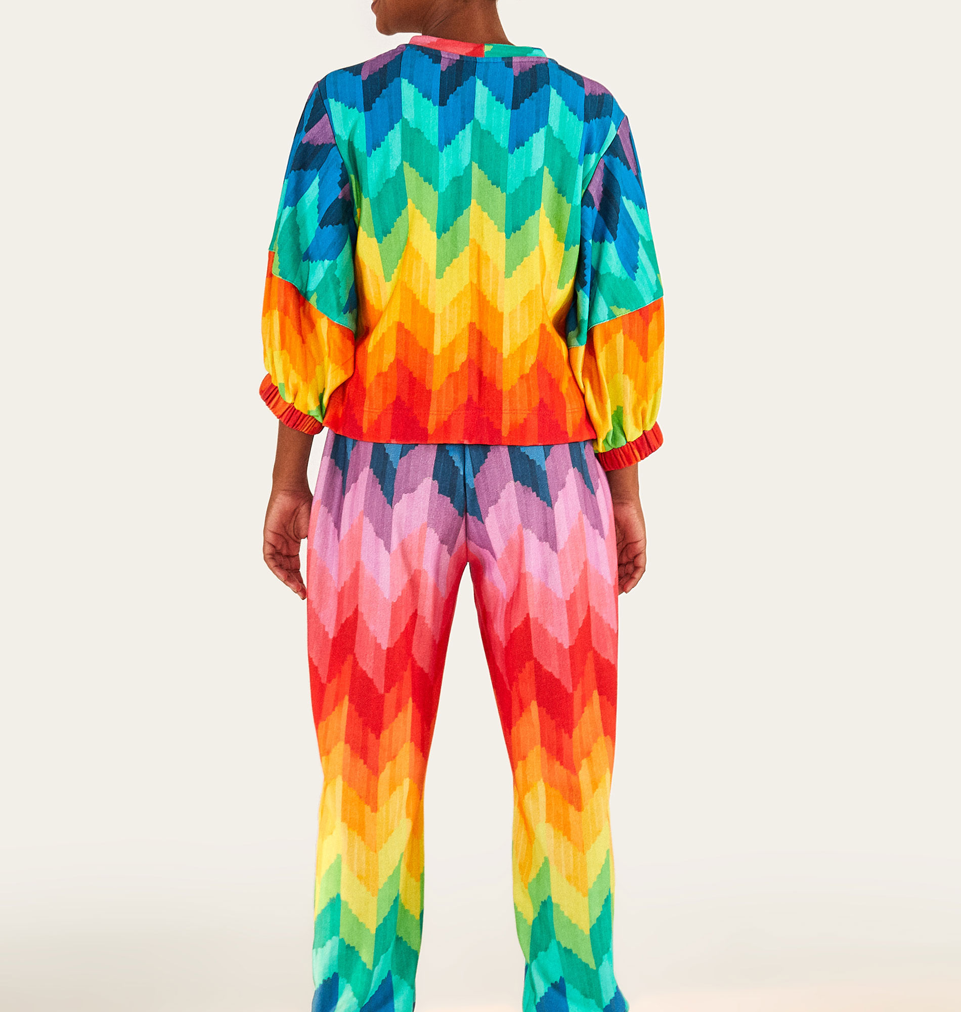 Blusa Cropped Paraiso Das Cores e