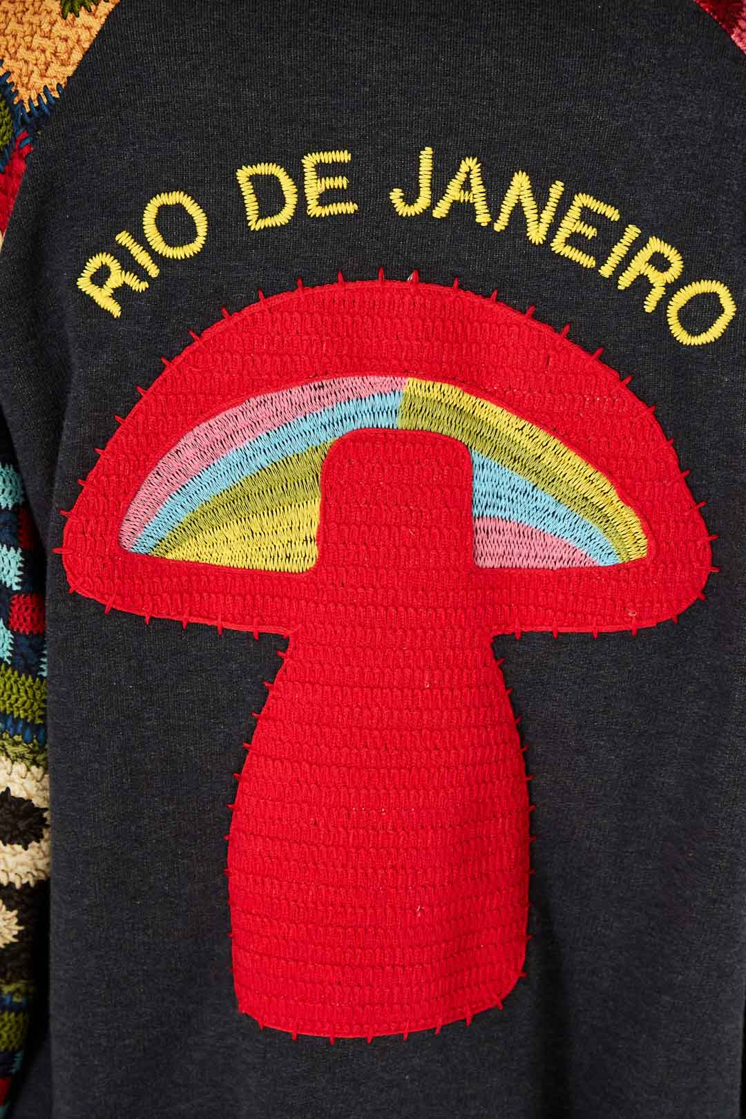 Casaco Moletom Estampado Aconchego